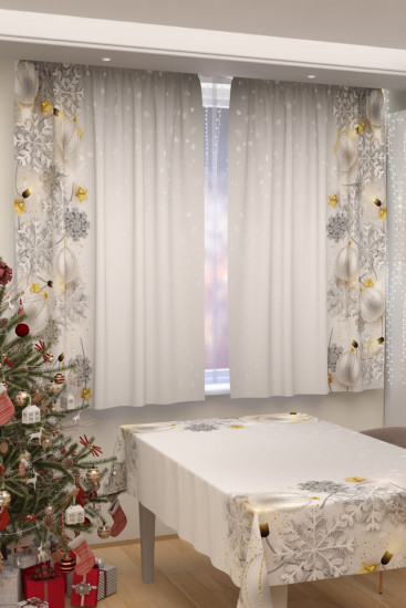 Комплект штор для кухни