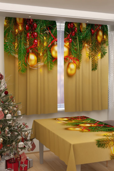 Комплект штор для кухни