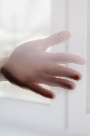 Тюль с утяжелителем