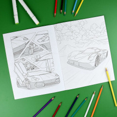 Книжка-раскраска для детей с наклейками «Для мальчиков» - Фото 4