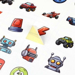 Книжка-раскраска для детей с наклейками «Для мальчиков» - Фото 7