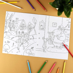 Книжка-раскраска для детей «Волшебные герои» - Фото 3