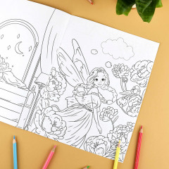 Книжка-раскраска для детей «Волшебные герои» - Фото 4