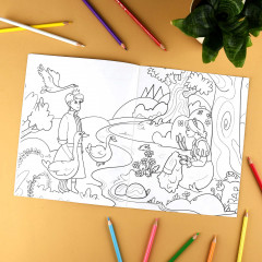 Книжка-раскраска для детей «Волшебные герои» - Фото 6
