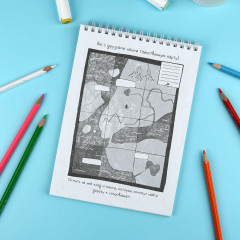 Книжка-раскраска с заданиями для детей «Мастерская чудес» - Фото 3