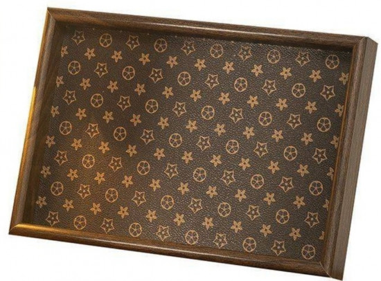 Винтажный деревянный поднос