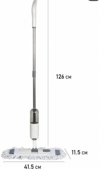 Швабра с резервуаром для воды и насадкой
