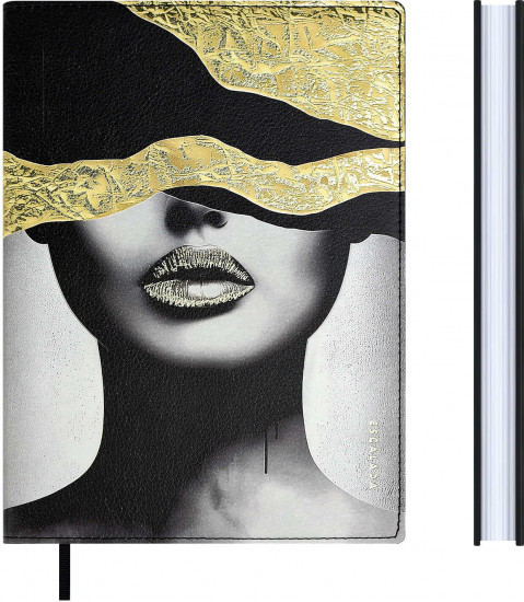 Записная книжка «Красотка в золоте»