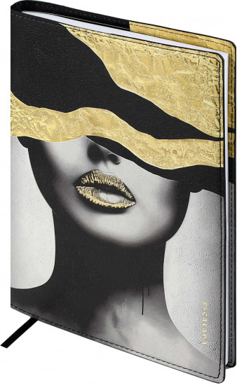Записная книжка «Красотка в золоте»