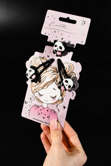 Набор аксессуаров для волос «Панды»