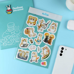 Набор наклеек «Мурчальные истории» - Фото 1