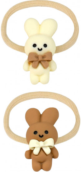 Набор резинок для волос «Зайки»