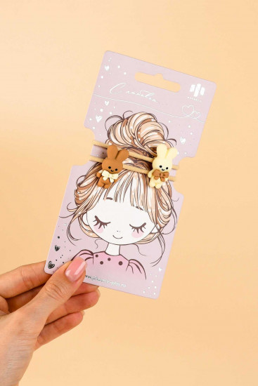 Набор резинок для волос «Зайки»