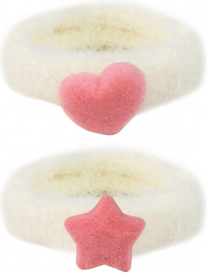 Набор резинок для волос «Звездочка и сердечко»