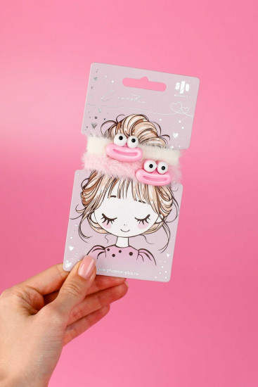 Набор резинок для волос «Пушистые монстрики»