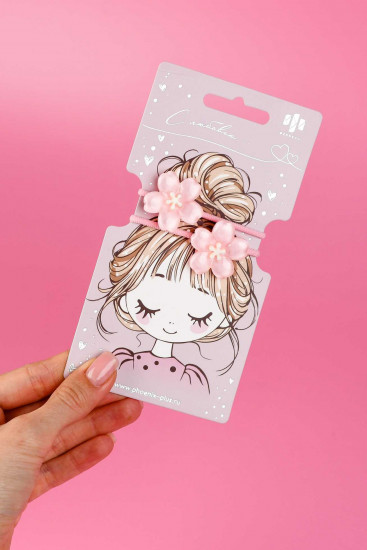 Набор резинок для волос «Цветочки»