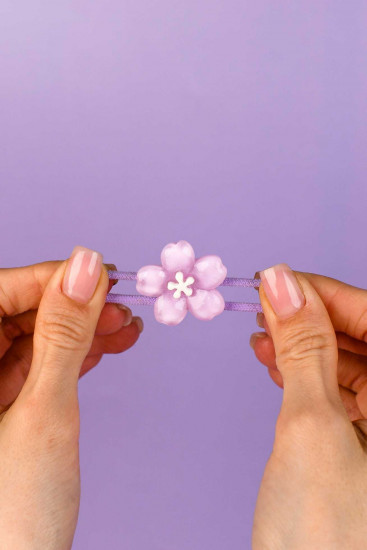 Набор резинок для волос «Цветочки»