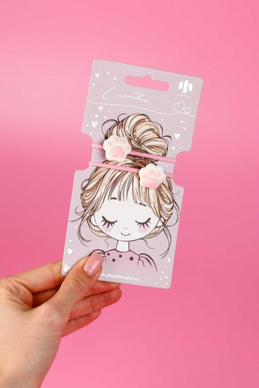 Набор резинок для волос «Лапки»