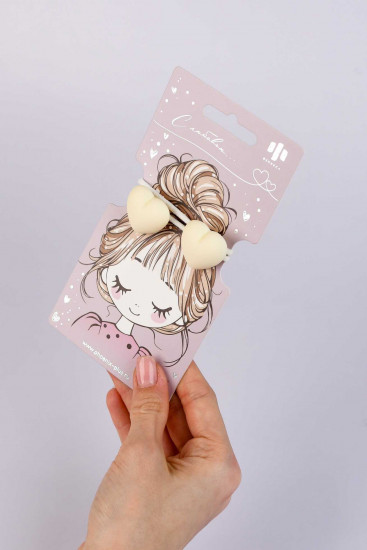 Набор резинок для волос «Сердечки»