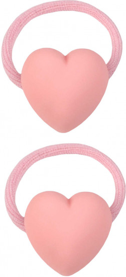 Набор резинок для волос «Сердечки»