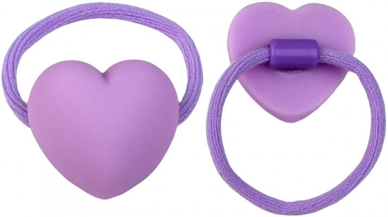 Набор резинок для волос «Сердечки»