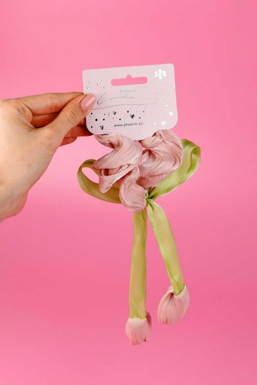 Резинка для волос «Тюльпаны»