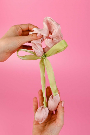 Резинка для волос «Тюльпаны»