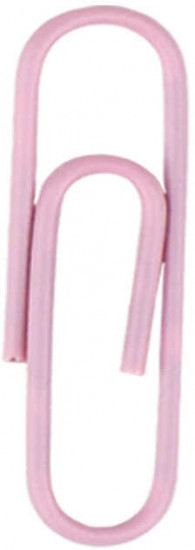 Скрепки канцелярские «Белый котик»