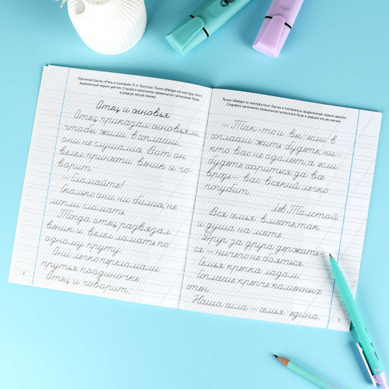 Тренажёр по чистописанию. Исправляем почерк
