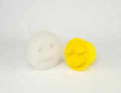 Губка «Scrub Daddy Dye Free & Scrub Hub» - Фото 2