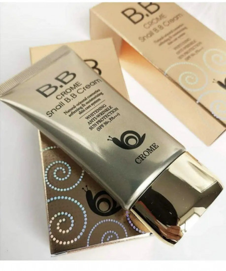 BB-крем для лица с улиточным муцином «Snail BB-cream» SPF50+ PA+++, оттенок Универсальный