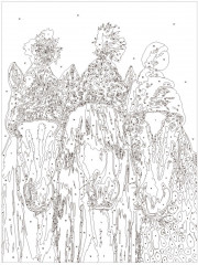 Картина по номерам «Лошади в шапочках» - Фото 4