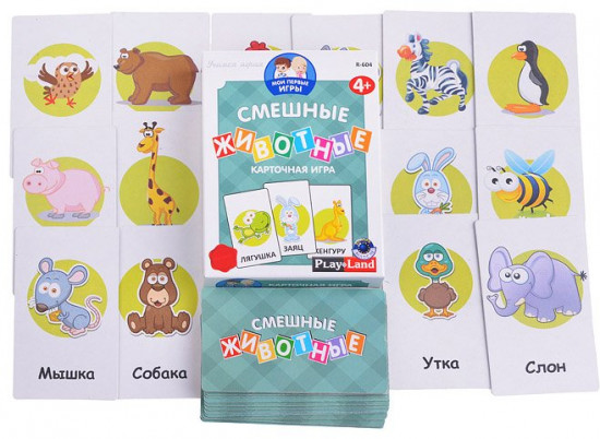Игра настольная «Смешные животные»