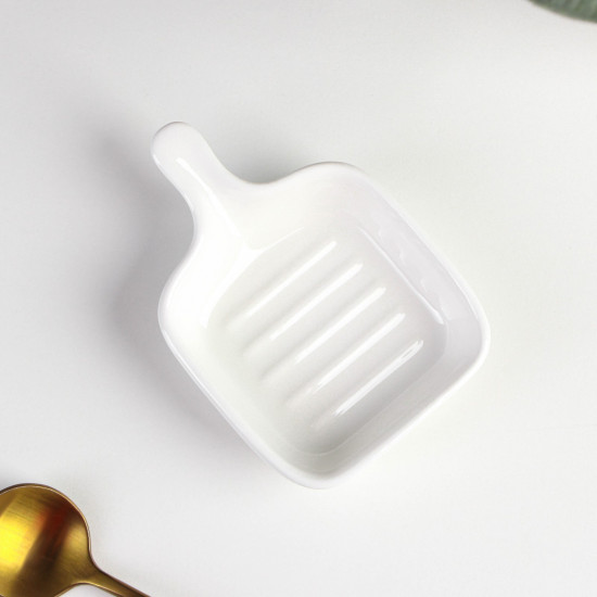 Соусник керамический с ручкой «Сковорода»