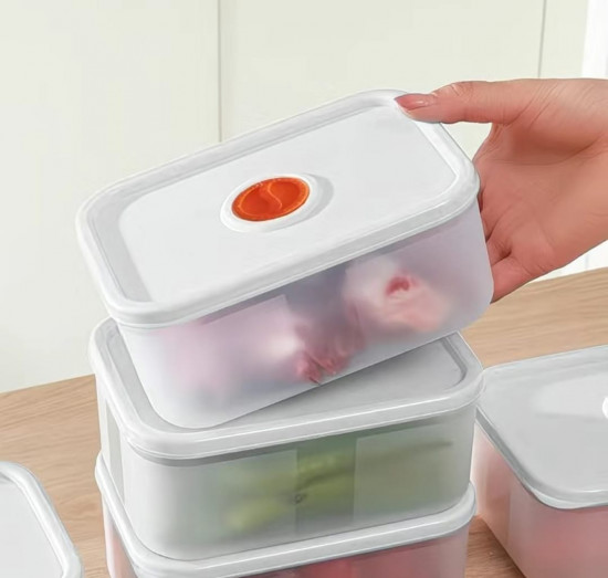Набор контейнеров для хранения продуктов с вентиляционным клапаном