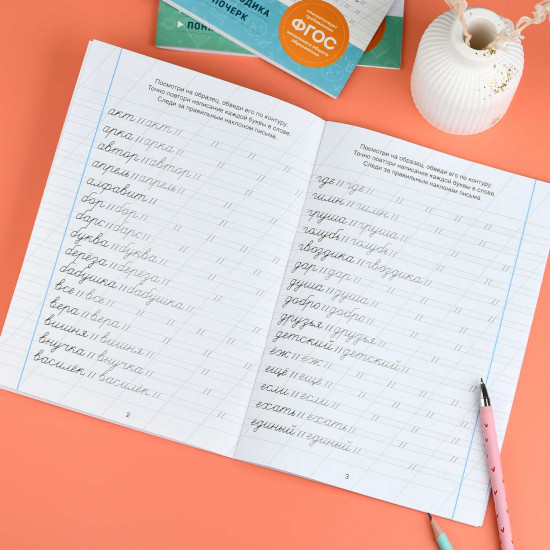 Тренажер для письма. Слова