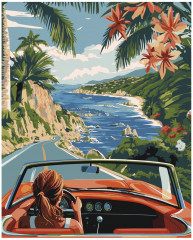 Картина по номерам «Поездка на море» - Фото 2