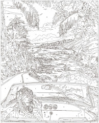 Картина по номерам «Поездка на море» - Фото 3