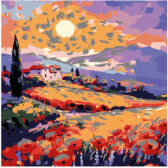 Картина по номерам с поталью «Тоскана» - Фото 5