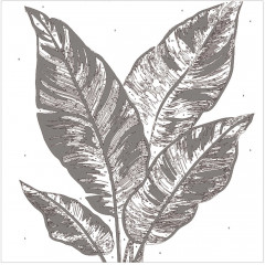 Картина по номерам с поталью «Золотые листья» - Фото 1