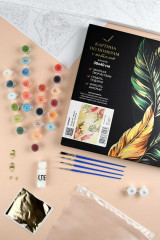 Картина по номерам с поталью «Тропики» - Фото 7