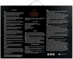 Картина по номерам с поталью «Девушка-весна» - Фото 2