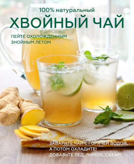 Чай хвойный «С мятой»