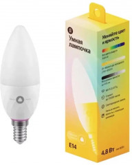 Умная лампочка «Лампа 3» YNDX-00017, работает с Алисой - Фото 1