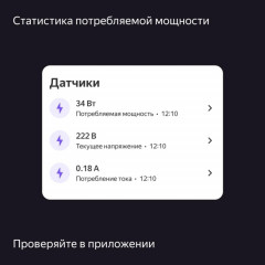 Умная розетка YNDX-00540BLK - Фото 9