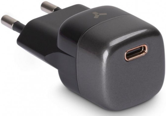 Сетевое зарядное устройство Accesstyle Grape 20WC Black Grey