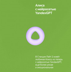 Умная колонка станция Лайт второго поколения YNDX-00026 - Фото 3