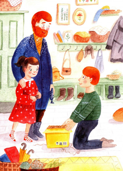 Чай для девочки-зимы