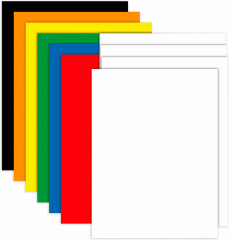 Набор цветного и белого картона - Фото 4