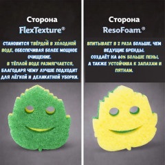 Набор губок универсальных «Scrub Mommy Autumn» - Фото 4